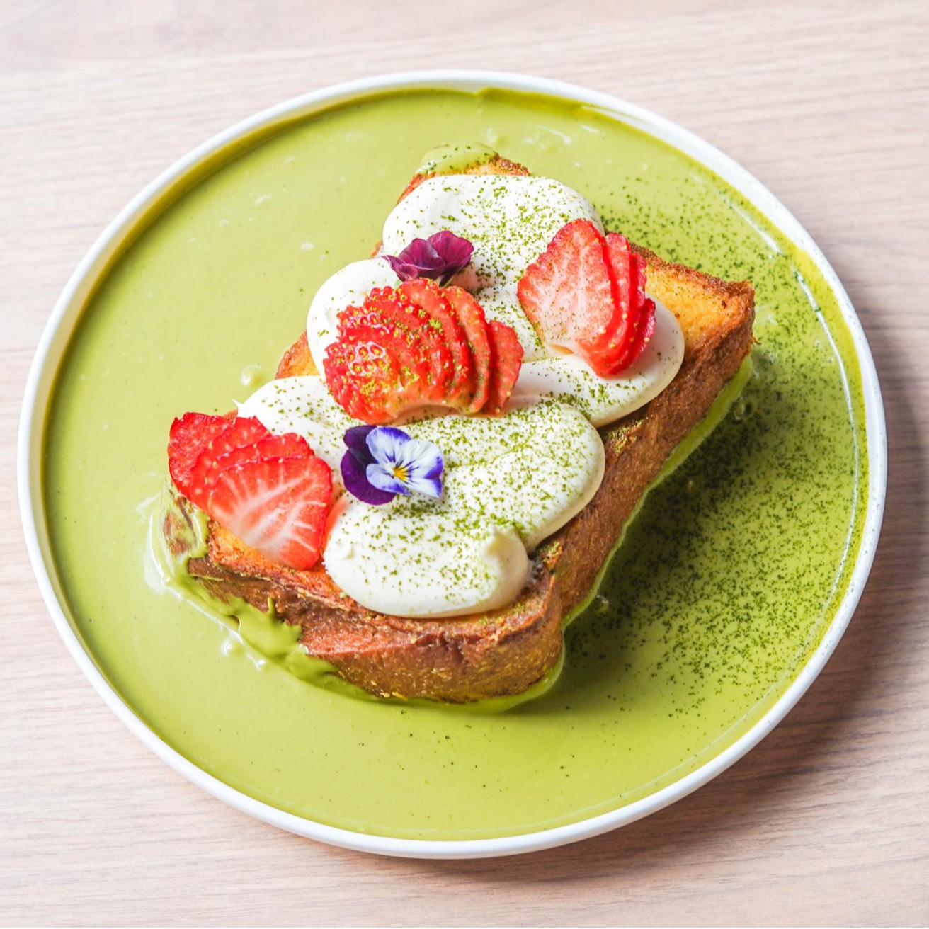 Matcha French Toast